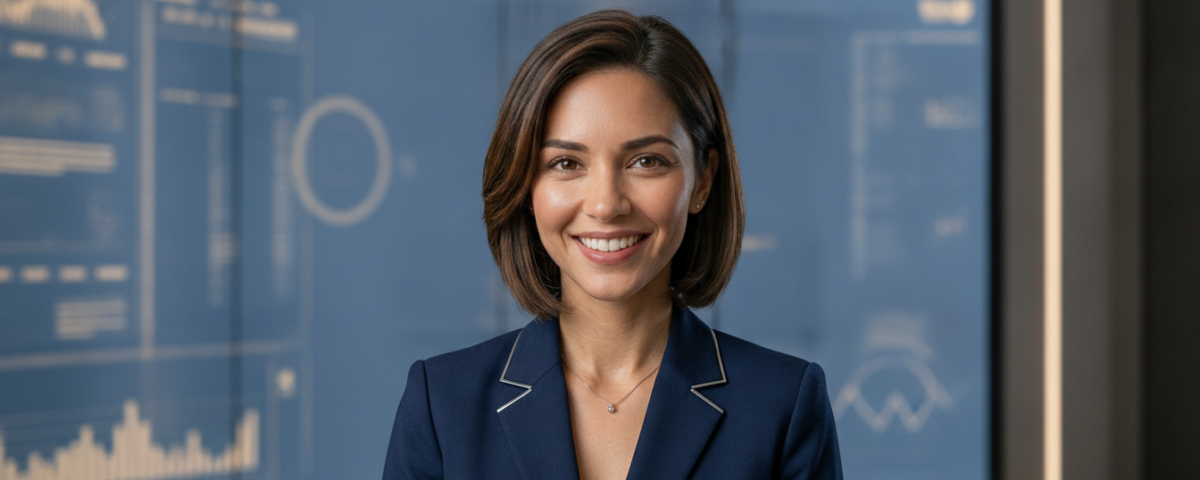 Crystal, the AI employee, in a modern operations hub