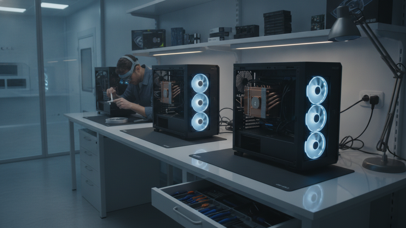 PC Refurbishment & Hardware Overhaul Workshop at Wolfatek