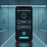 Secure Digital Voting Ballot Interface on Mobile Device - WEVS